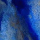 Toile abstraite bleue N°2, détail